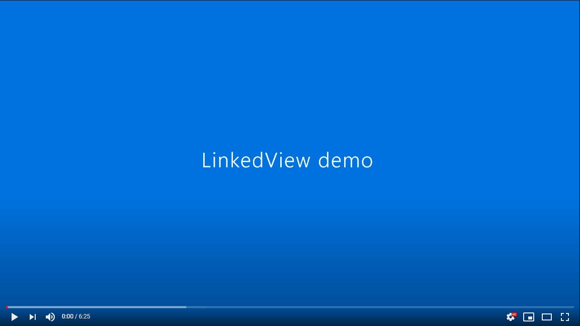LinkedView Demo Video